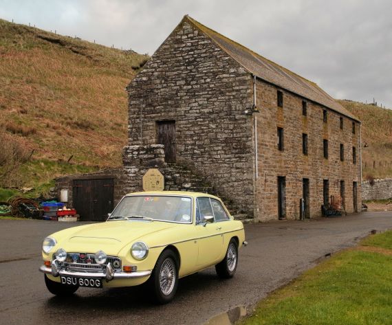 The proud owner of this very smart MGC GT started his business career in 1967 as a Student Apprentice at Jaguar Cars' Browns Lane factory in Coventry.